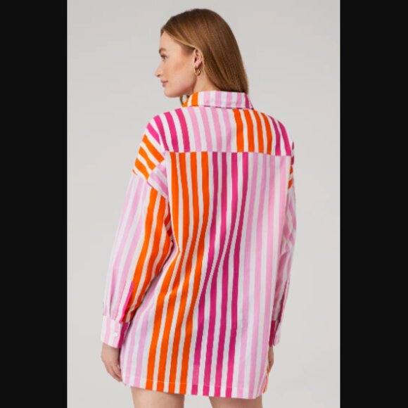 NIP Beach Riot Alexa Top Sunset Stripes Size S/M Retail Price $98.00 - Picture 9 of 15